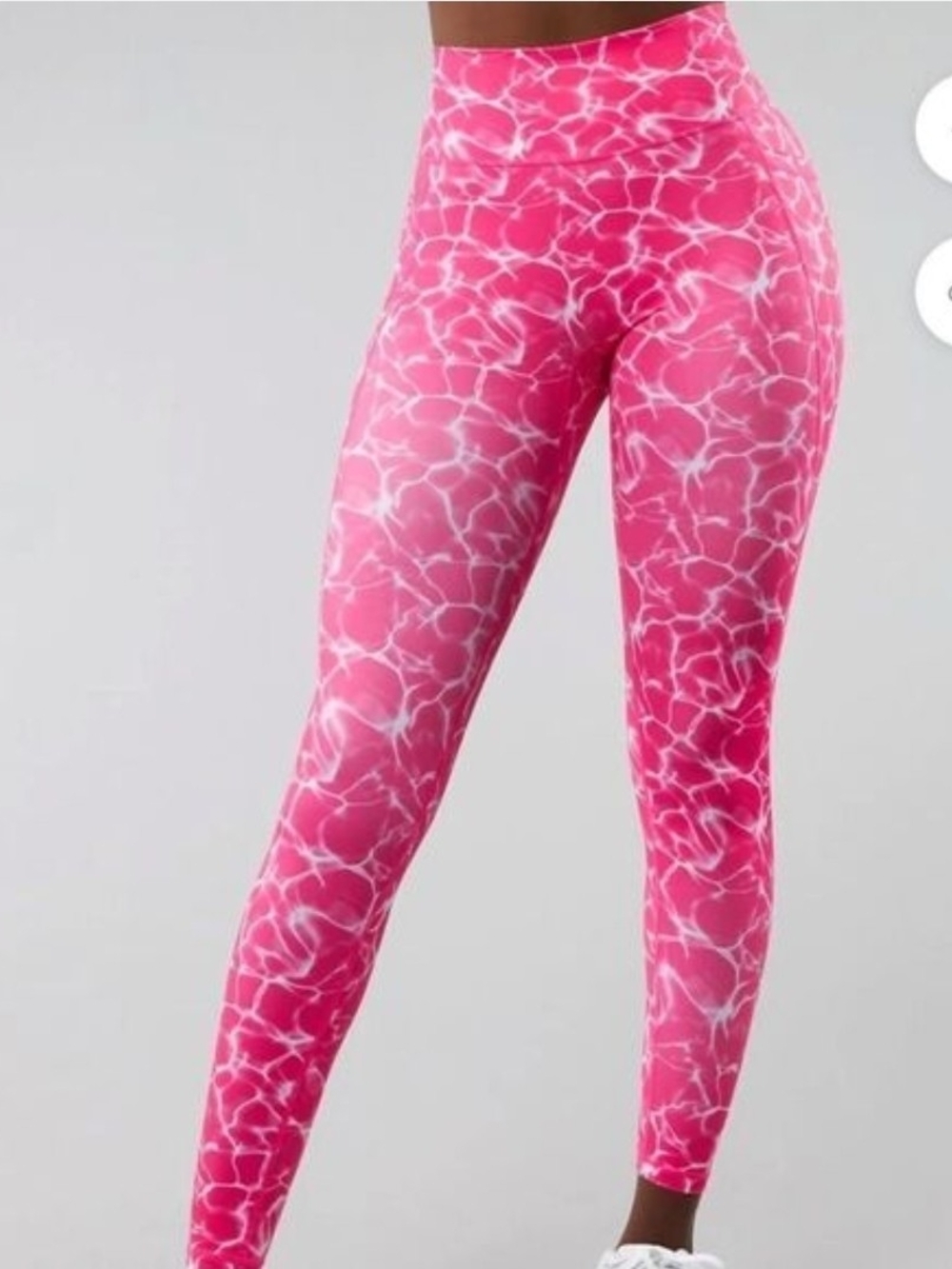 Buffbunny Limitless Leggings - Pink Reflection Print